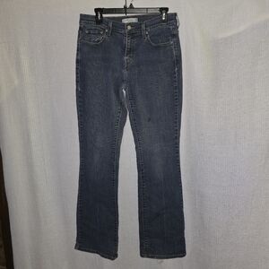Levi's 515 Jeans Boot Cut Sz 8 Long Classic Blue Women's Jeans Western Outdoor
